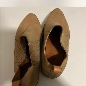 Sole Society Tan Leather Loafers